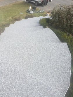 terrasse escalier moderne design-resine.ch