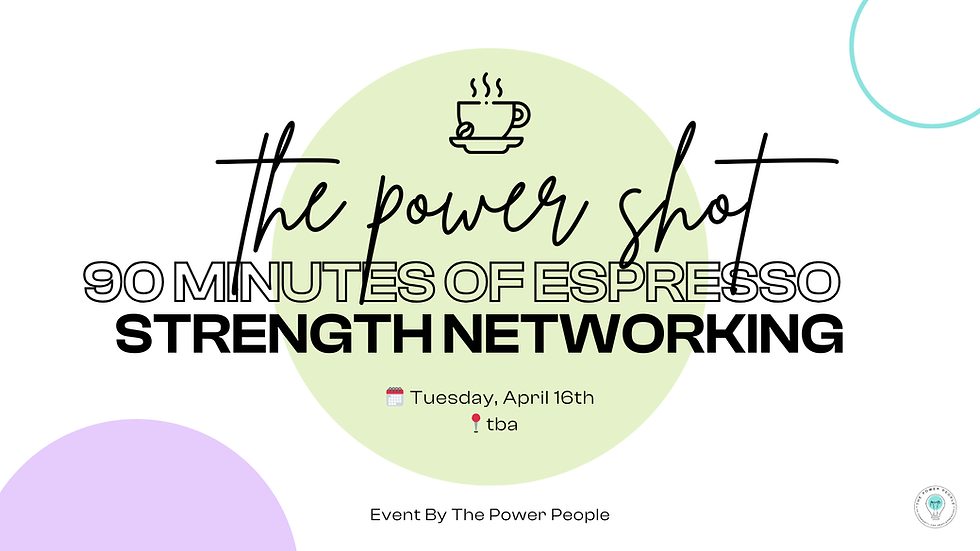 The Power Shot [April]