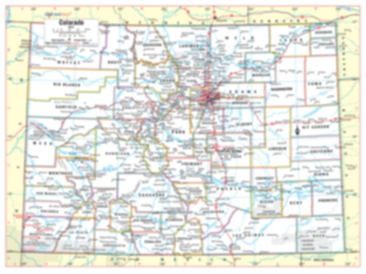 Colorado State Map