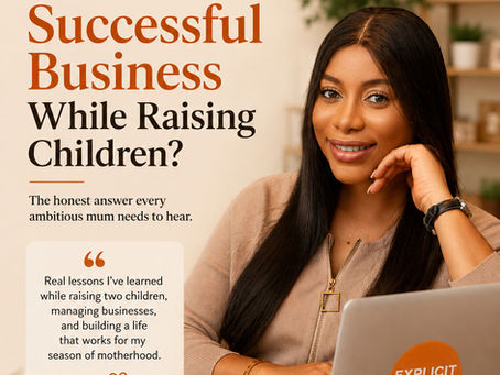 Can You Really Build or Run a Successful Business While Raising Children?
The honest answer every ambitious mum needs to hear.