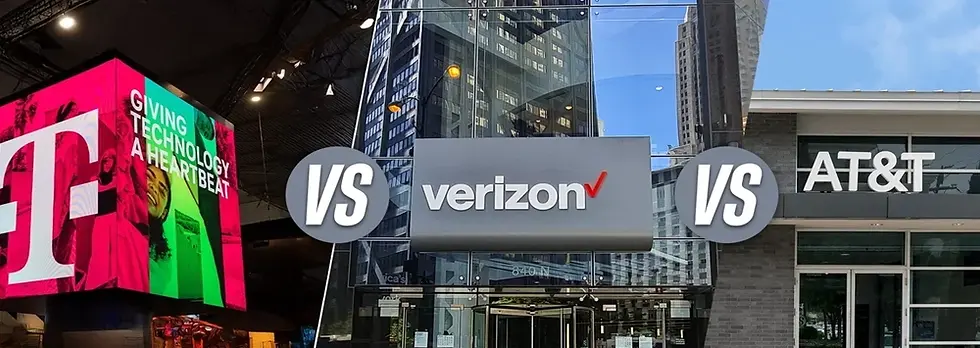 Big 3 carrier Q1 report wireless dealers churn prevention check pricing promo signals Q2 sales strategy