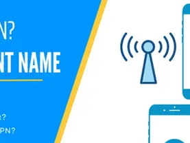 Step-by-step illustration of configuring APN settings on a smartphone for wireless data and MMS