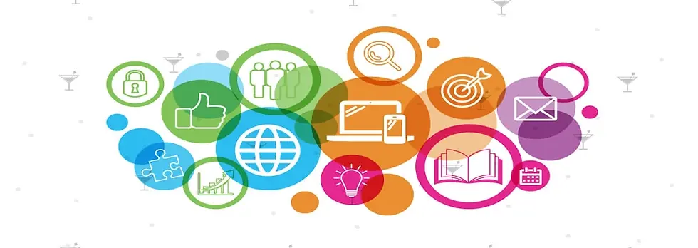 Holiday-themed retail display with toys, tech gadgets, and phone accessories in a wireless store