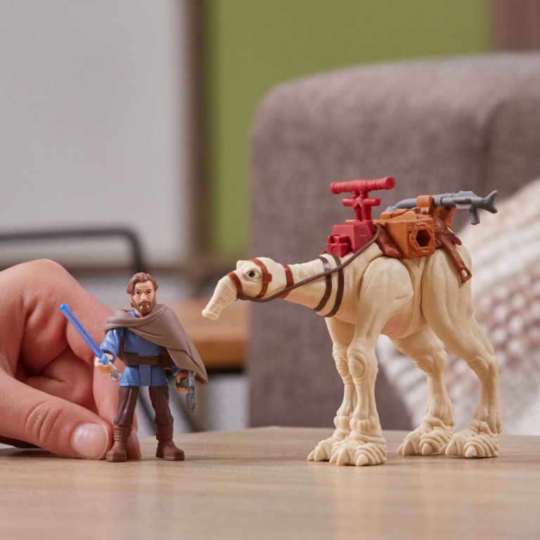 Thumbnail: Star Wars Mission Fleet Ben Kenobe Eopie Figure Set