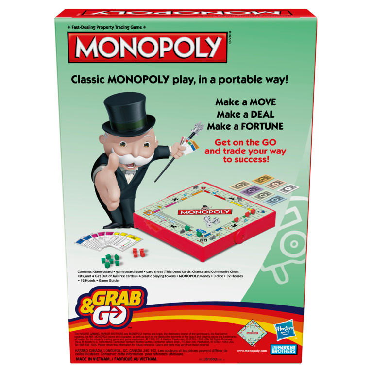 Thumbnail: Monopoly Grab and Go Game