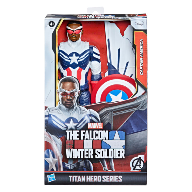 Marvel Titan Hero Series Captain America (Sam Wilson) Figure