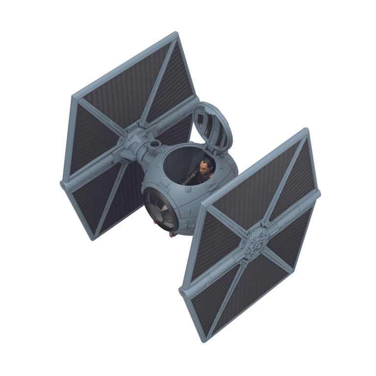 Thumbnail: Star Wars Mission Fleet Outland Tie Fighter Moff Gideon Playset