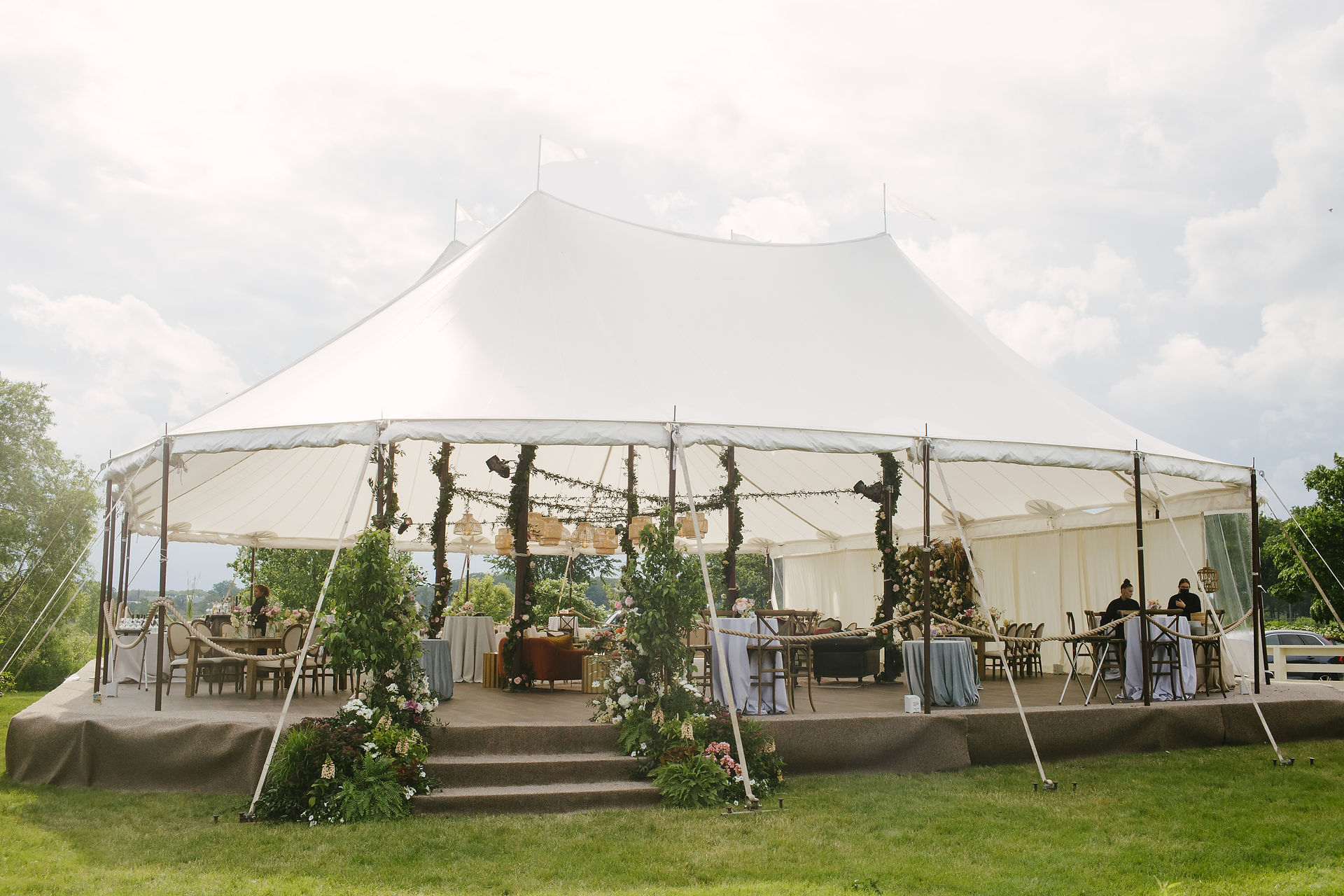 Elawa Farm Sailcloth Tent