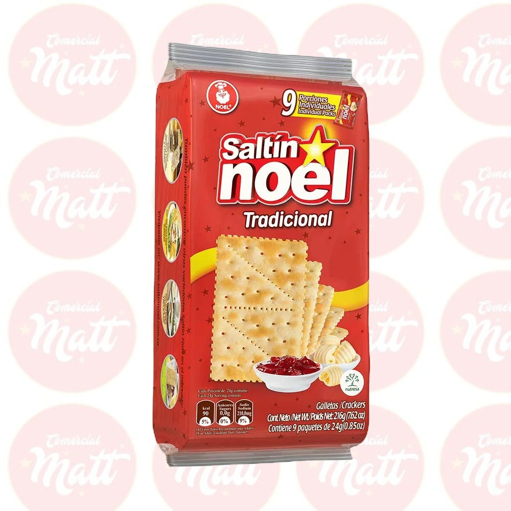 SALTIN NOEL X9 PAQUETES