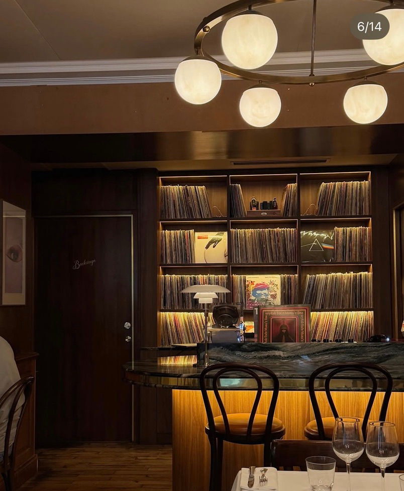 What's new in Paris, France: Billie, a new vinyl bar and restaurant that opened up in Paris, France in early 2026.