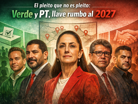 El pleito que no es pleito: Verde y PT como llave del 2027