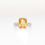 Thumbnail: Citrine and Diamond 9ct Yellow Gold Ring