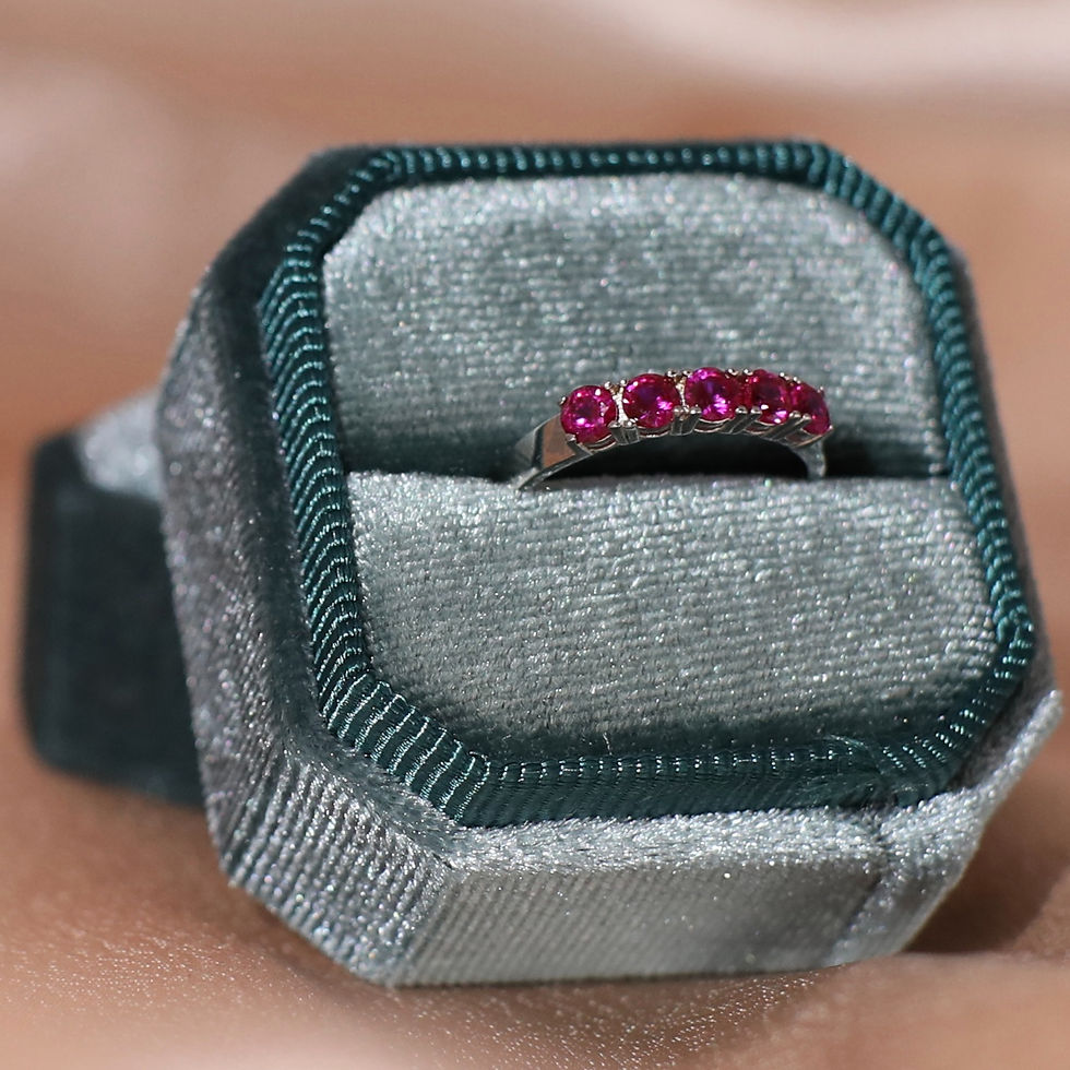 Thumbnail: Ruby Silver Ring