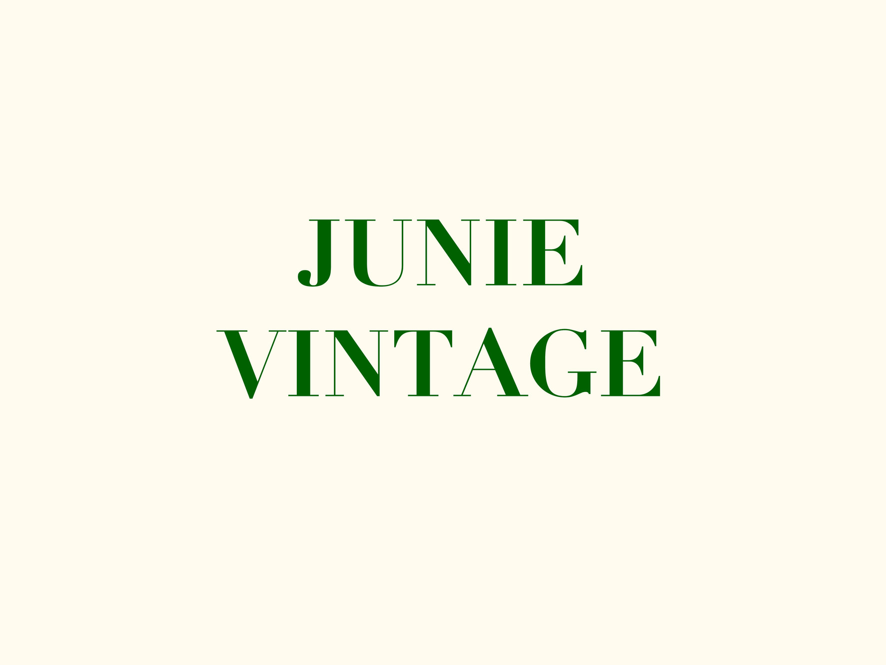 Junie Vintage