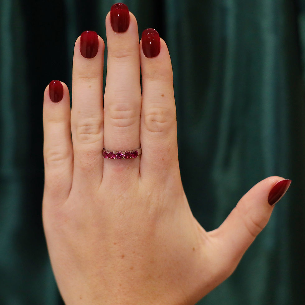 Thumbnail: Ruby Silver Ring