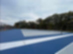 Side View of Tennis Courts