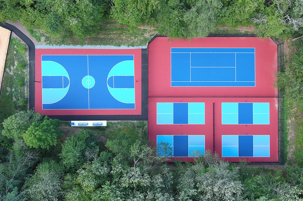 Jack Walsh New Athletic Courts