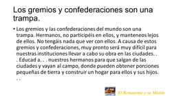 los gremios del mundo son una trampa..