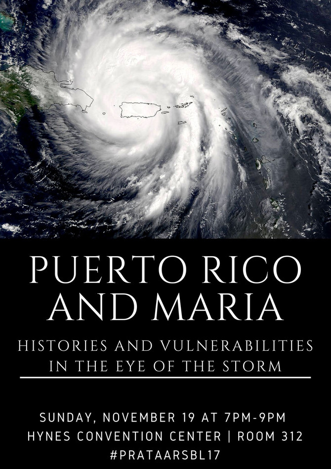 Puerto Rico and Maria: Histories and Vulnerabilities in the Eye of the Storm