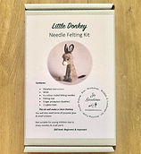 Felted Donkey kit - Jo Gardiner