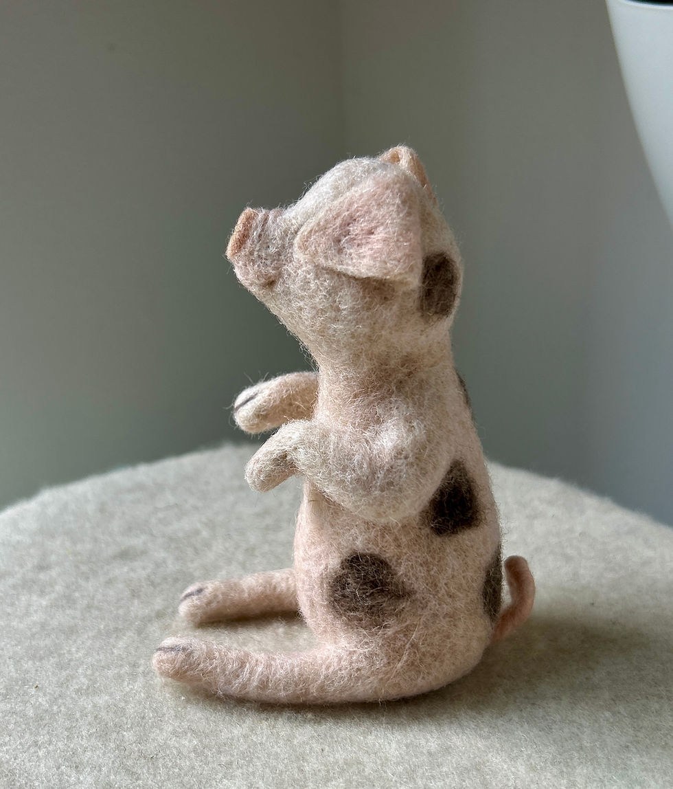 Thumbnail: Needle Felted, Gloucestershire Old Spot Piglet Workshop - 1st November 2026