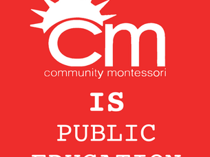 Community Montessori is Public Education