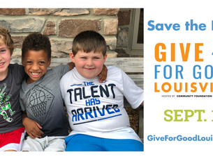Give for Good Louisville is September 13th!