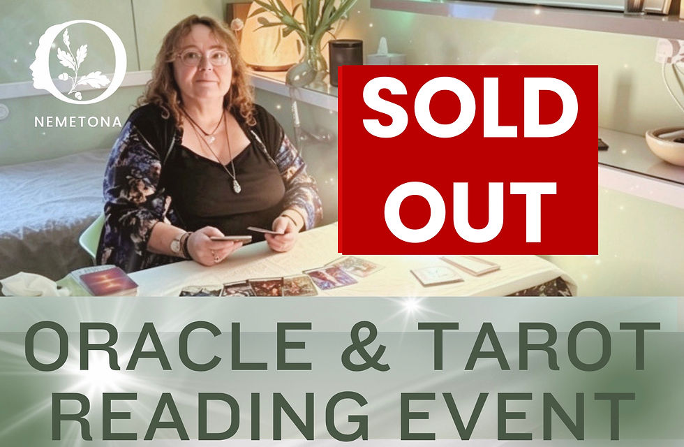A Charity Day of Oracle & Tarot Readings with June