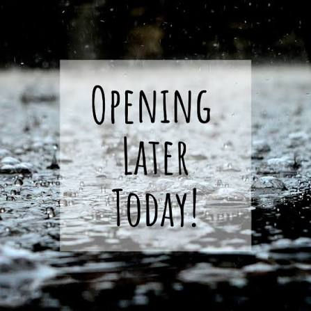 Opening late Saturday