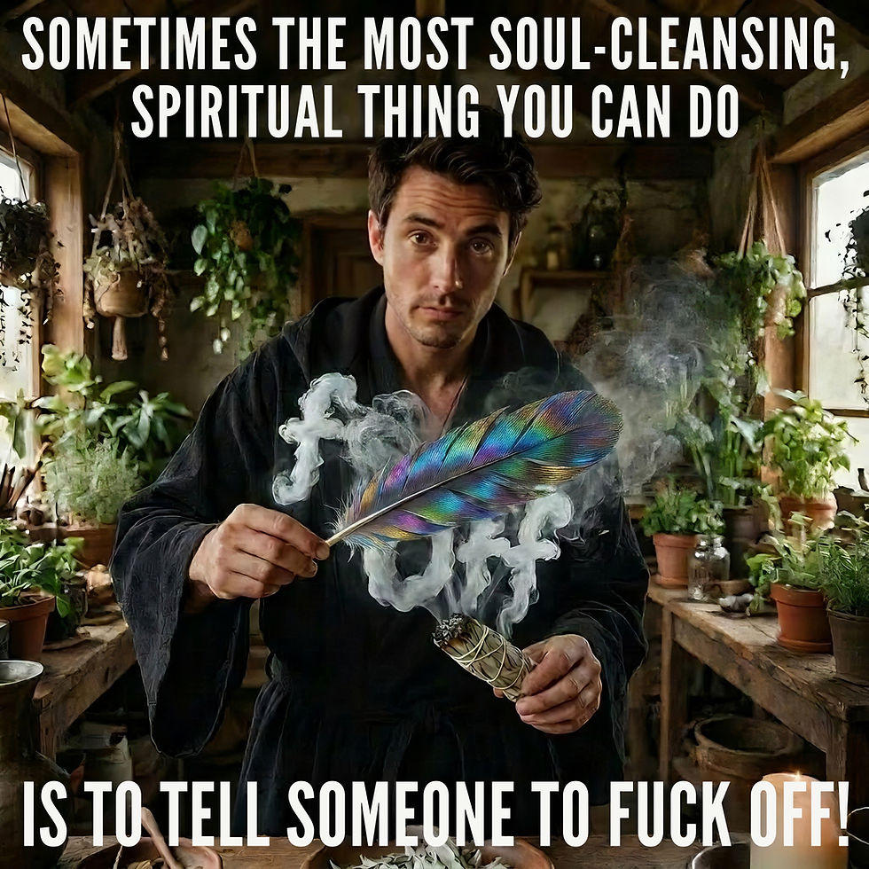 Spiritual but still human