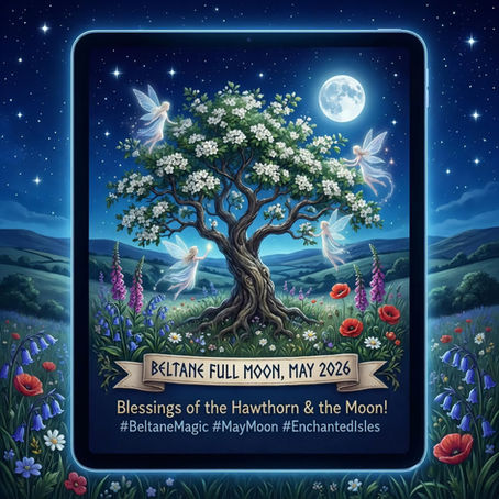 A Month of Double Magic: The Beltane Flower Moon & The Blue Moon