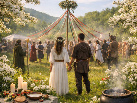 Beltane. Stepping Into the Firelit Threshold