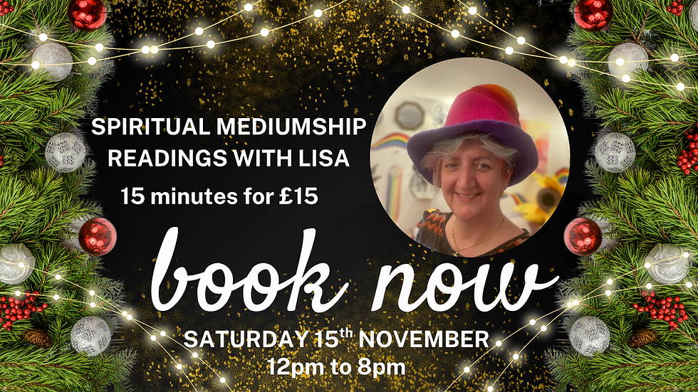 £15 Spiritual Mediumship Readings