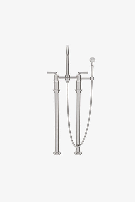 Thumbnail: HXT311 Henry Floor Mounted Exposed Tub Filler with Handshower and Lever Handles