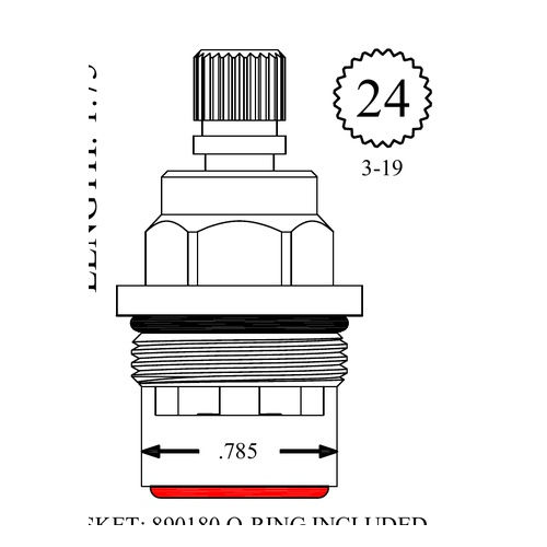For Donner LF455302 Ceramic Unit