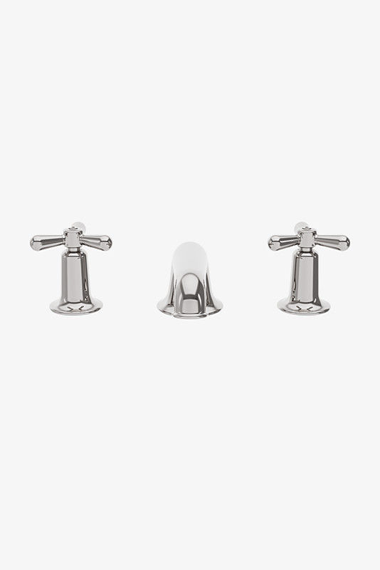 Thumbnail: RRLS02 Riverun Lavatory Faucet with Tri-Spoke Handles
