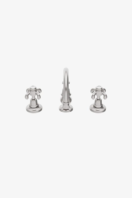 Thumbnail: ETLS61 Etoile Gooseneck Lavatory Faucet with Cross Handles