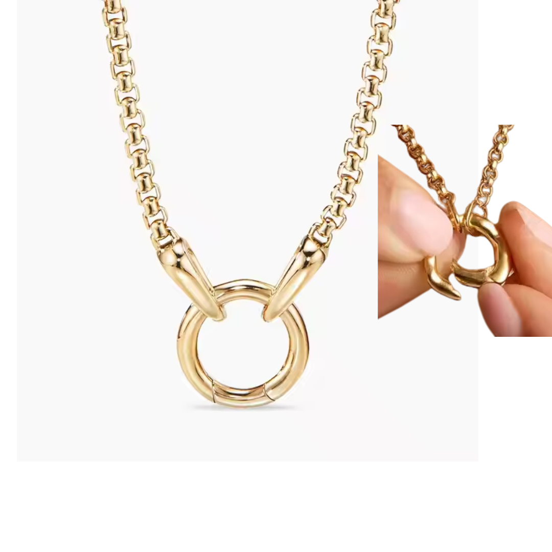 Kids Gold Charm Necklace Chain