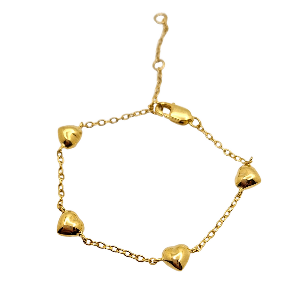 Thumbnail: Puffy Hearts Bracelet