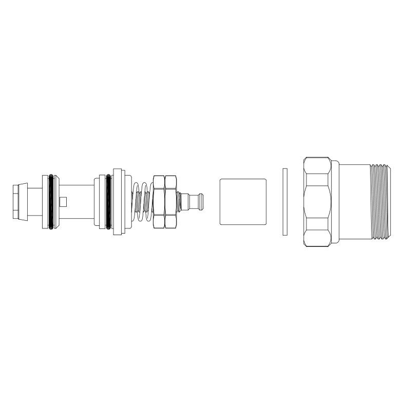 LF130850 METCRAFT CARTRIDGE FOR 128000 NON-METERING LEAD FREE