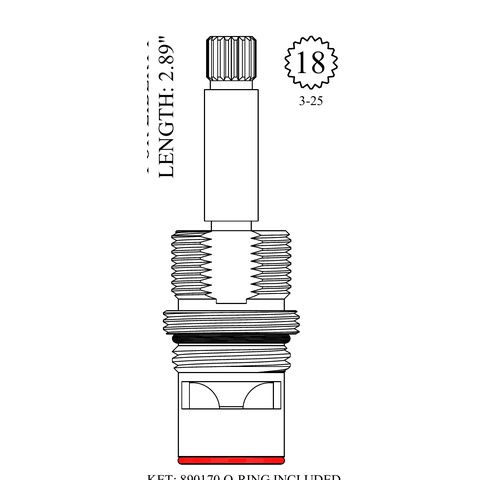 For Liberty LF465431 Ceramic Unit
