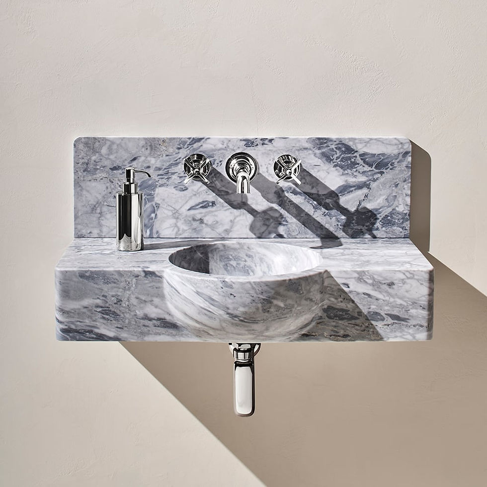 Thumbnail: CLS301 Henry Chronos Wall Mounted Lavatory Faucet with Cross Handles