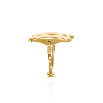 Thumbnail: Solid Gold Box Shape Cuff Links (15 x 6mm)