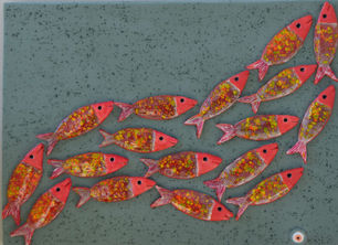 Jale Karsan - Seramik Balıklar - poscop.co