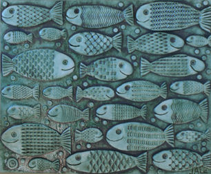Jale Karsan - Seramik Balıklar - poscop.co