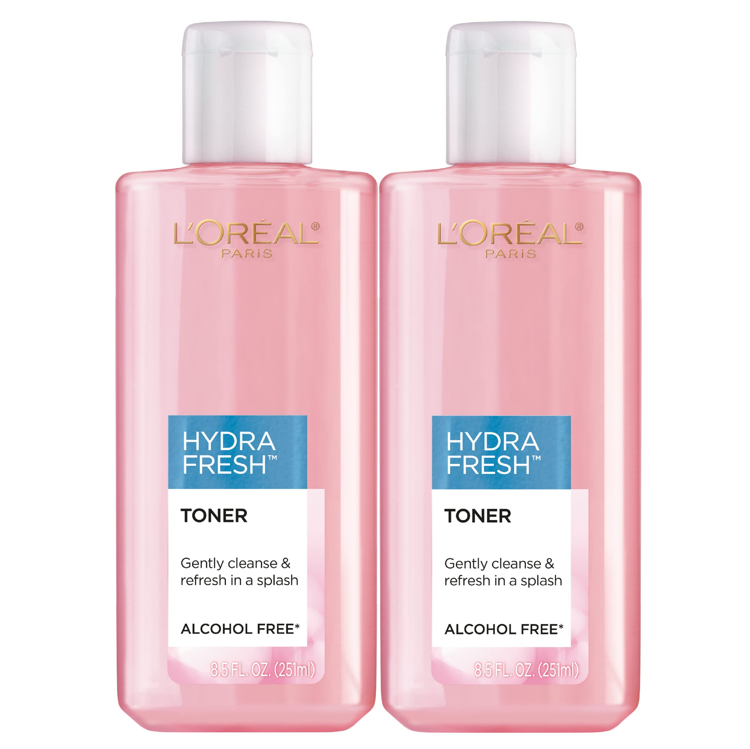 LOreal Paris Skincare HydraFresh Toner Face Toner Alcohol Free Toner with Pro-Vi