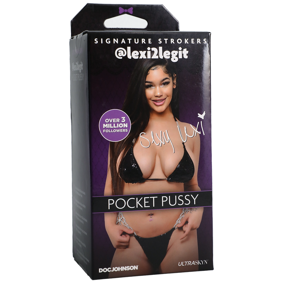 Thumbnail: Signature Strokers - Girls of Social Media Lexi2legit - Ultraskyn Pocket Pussy