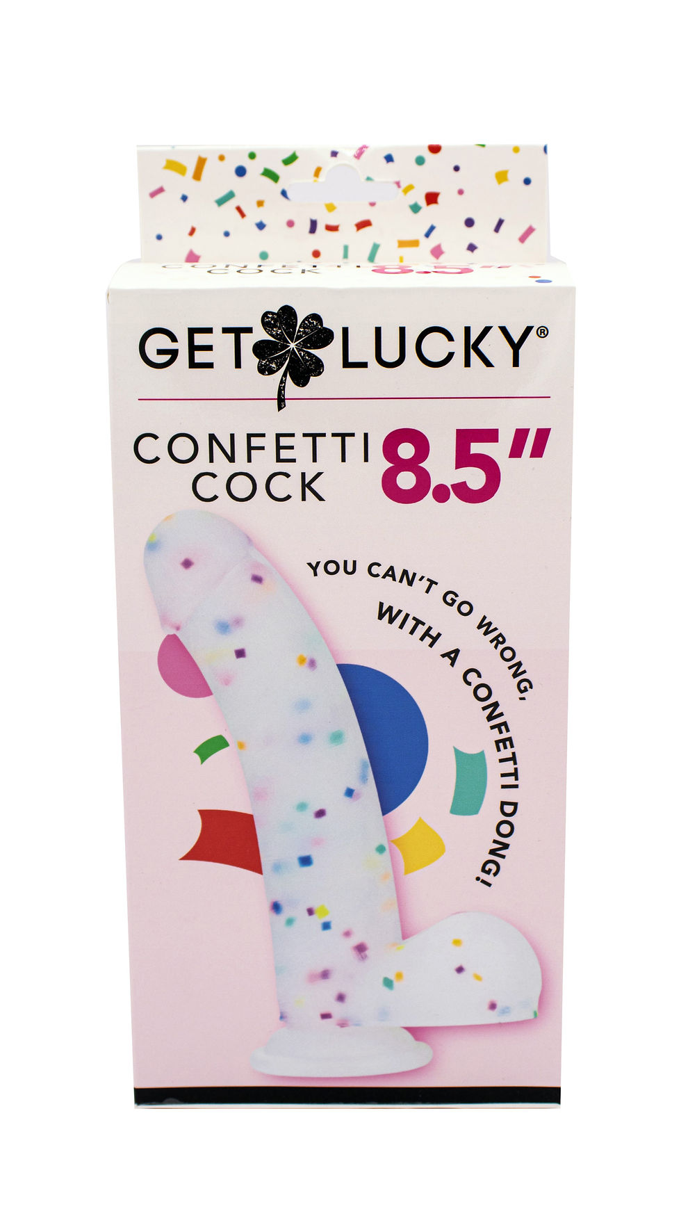 Get Lucky 8.5" Confetti Cock