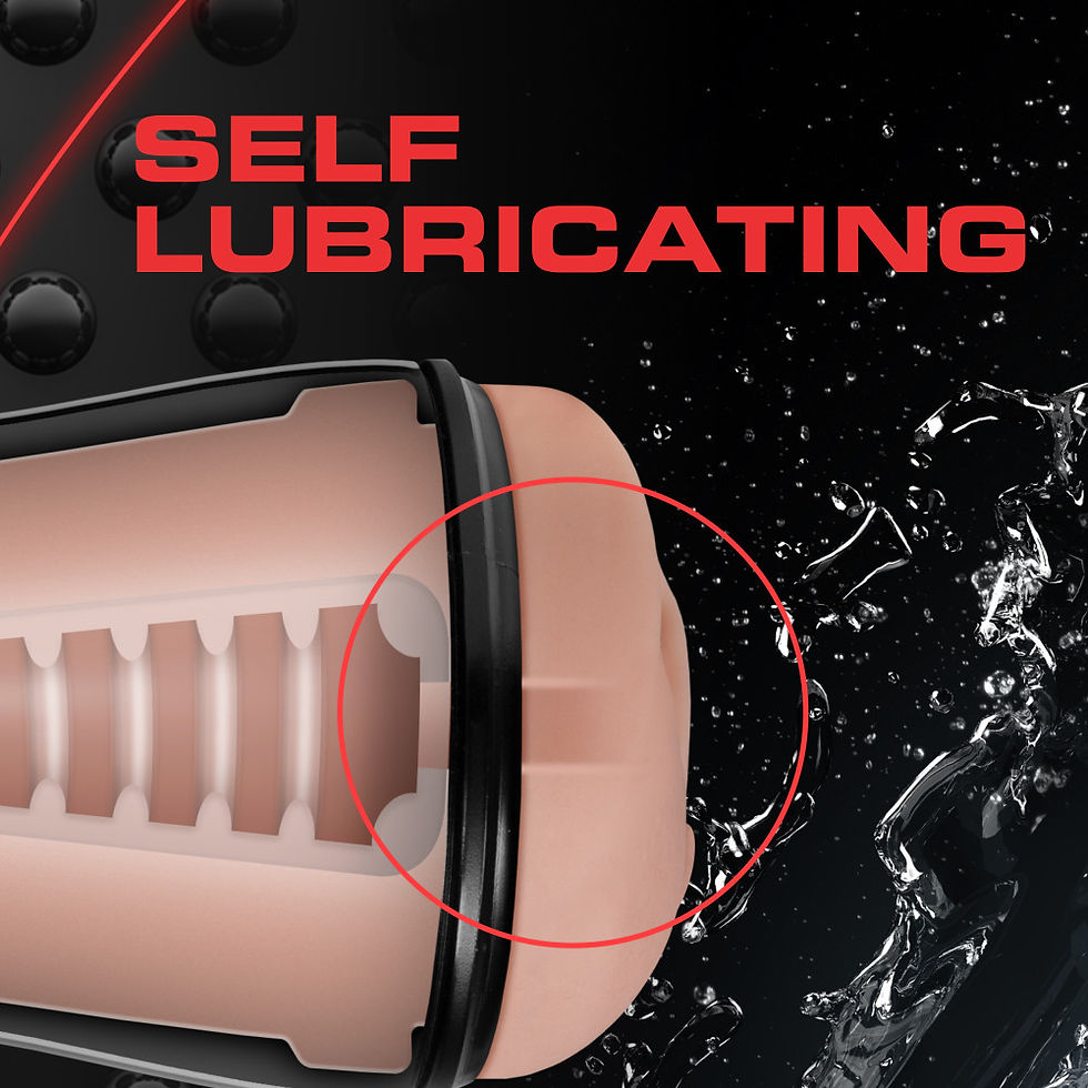 Thumbnail: M for Men - Soft and Wet - Pussy With Pleasure Ridges and Orbs - Self Lubricatin