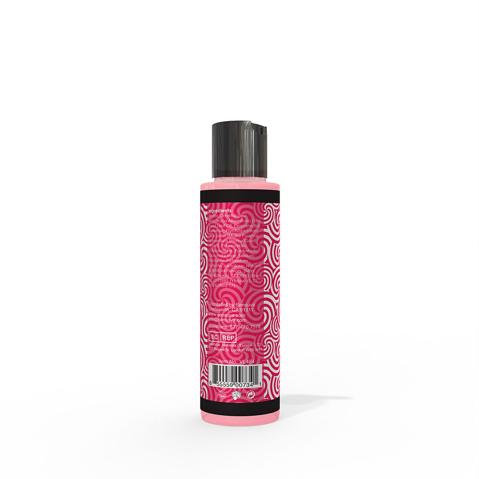 Miniaturbild: Handi Pop Handjob Massage Gel - Strawberry - 4.2 Oz.